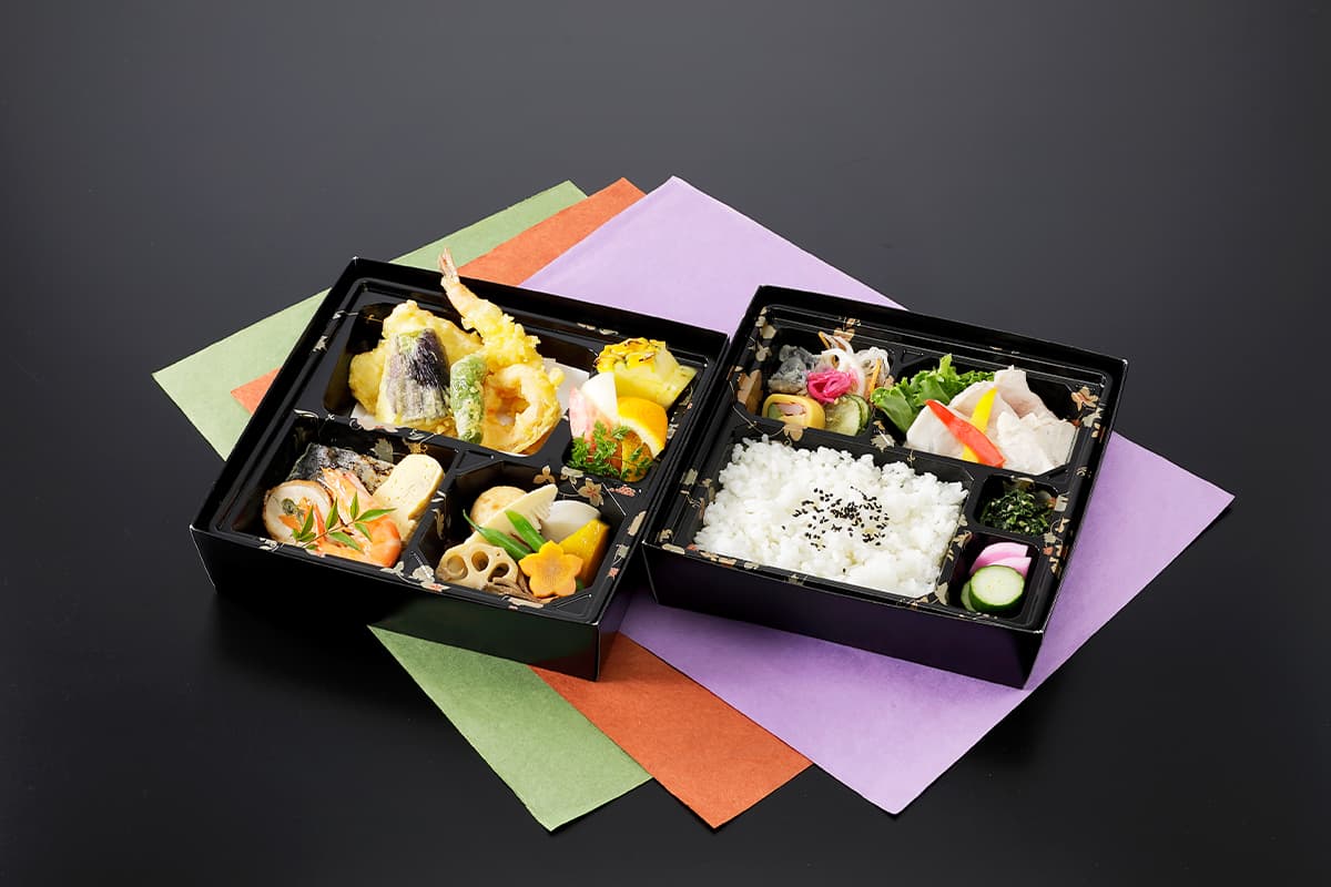 持帰御膳2段　つげ