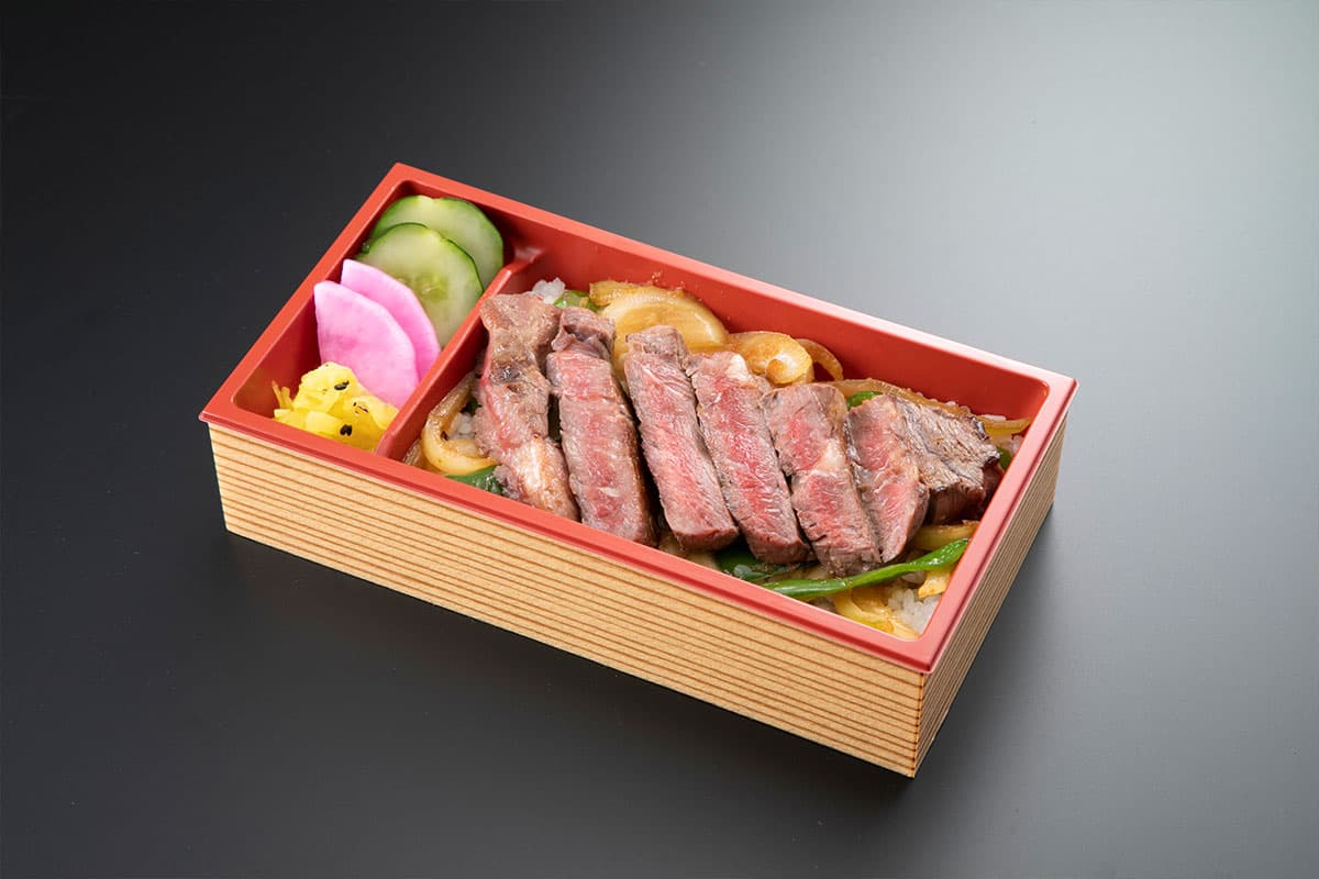 ステーキ弁当（一段）